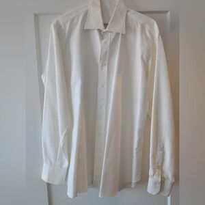 Classic White Men's Shirt